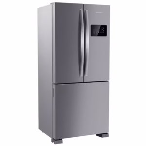 Geladeira Brastemp French Door BRO85AK Frost Free com Tecnologia Inverter, Turbo Freezer e Design Premium 554 L - Inox - 220V