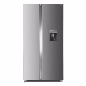Geladeira Philco Side By Side Eco Inverter PRF535ID Frost Free com Smart Cooling e Display Digital Inox 434L - 220V
